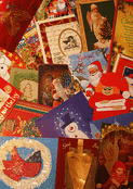 Cartes anciennes de No&euml;l pleines de charme